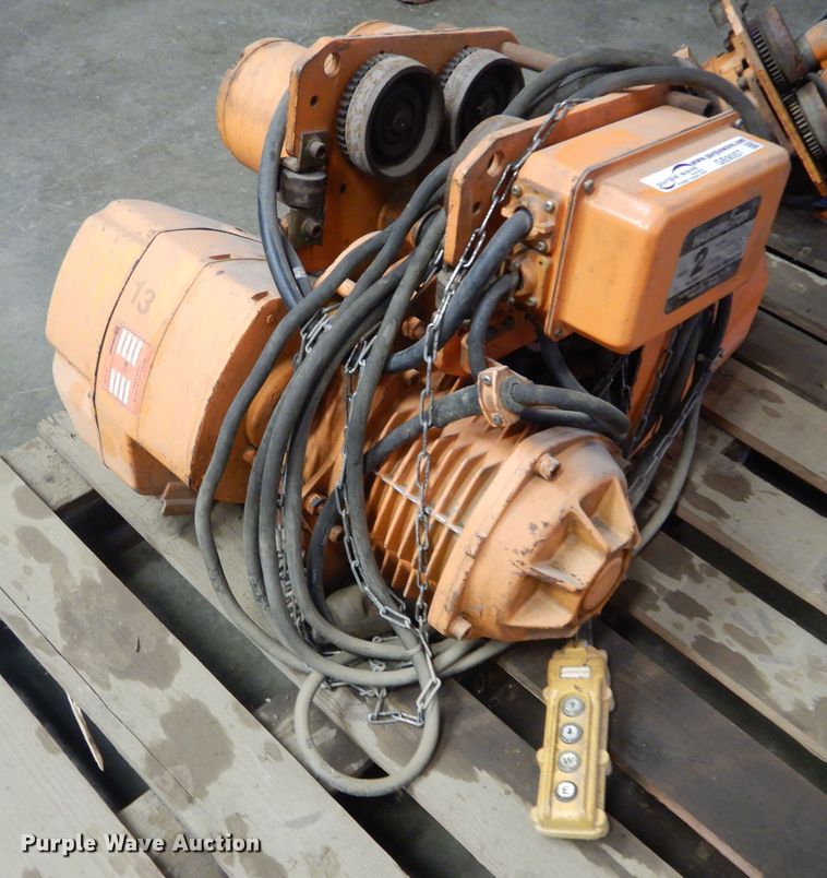 image for item GE9057 Harrington MS3C621 hoist