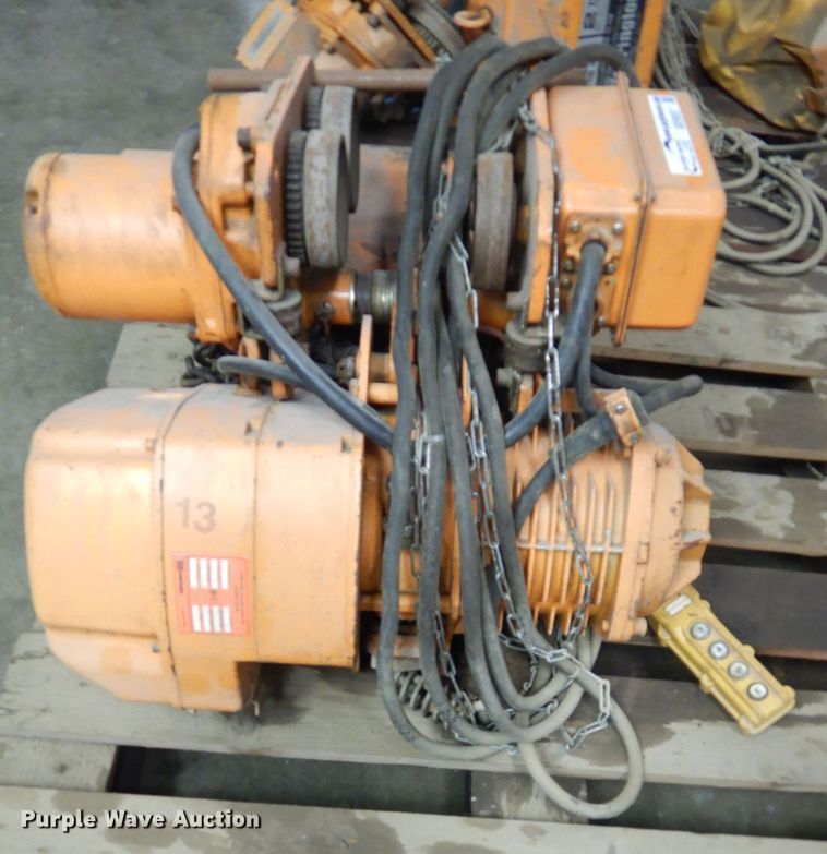 image for item GE9057 Harrington MS3C621 hoist