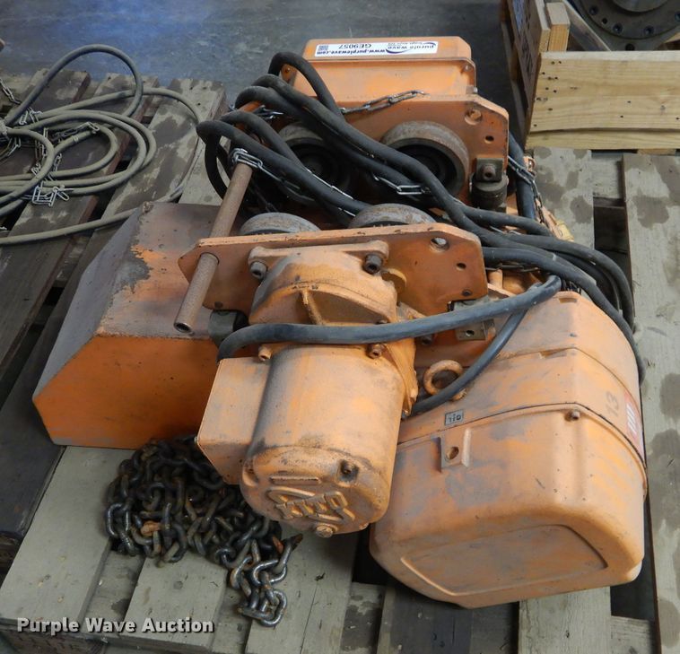 image for item GE9057 Harrington MS3C621 hoist