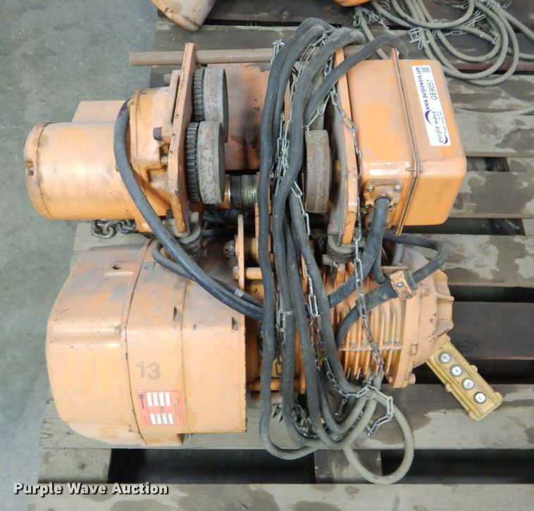 image for item GE9057 Harrington MS3C621 hoist