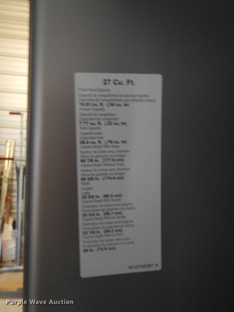 image for item GE9060 Kitchen Aid KFIV29PCMS03 refrigerator