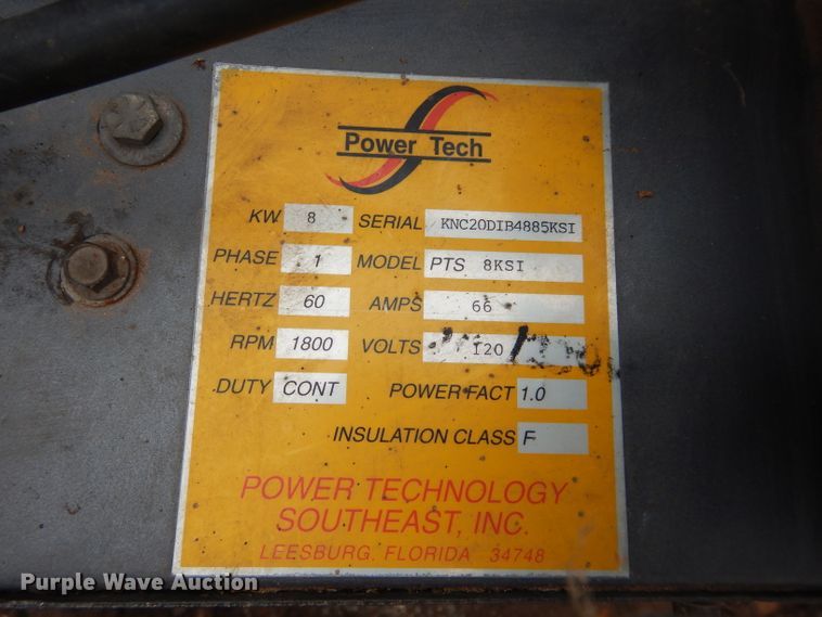 image for item GE9067 Power Tech generator