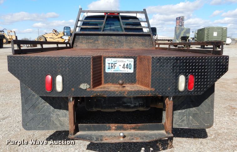 image for item GE9111 2008 Dodge Ram 5500 flatbed truck