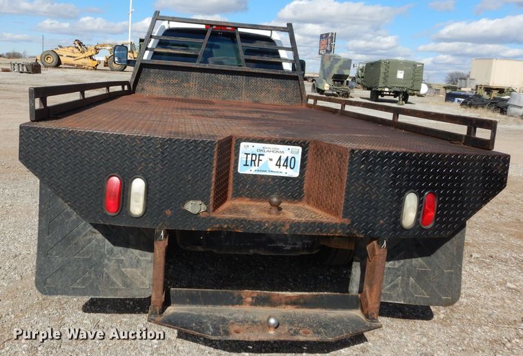 image for item GE9111 2008 Dodge Ram 5500 flatbed truck