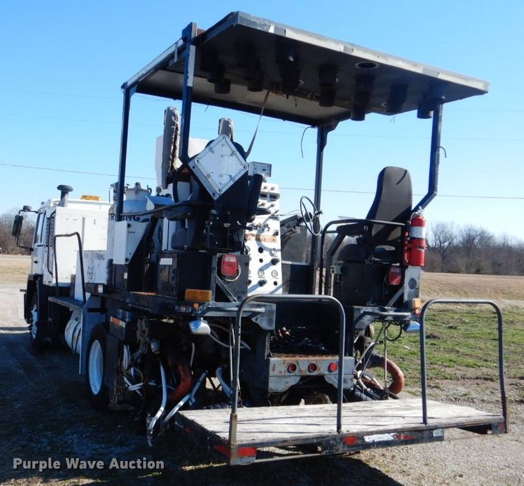 image for item GF9033 1997 Volvo FE paint striper truck