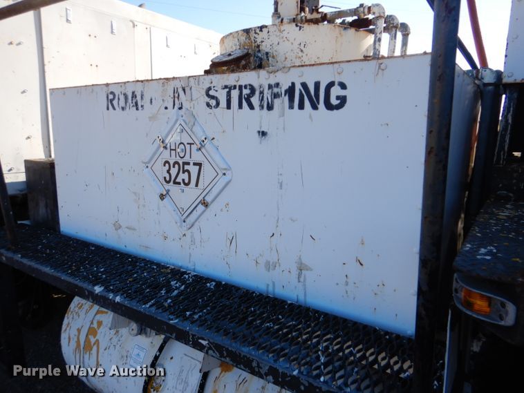 image for item GF9033 1997 Volvo FE paint striper truck