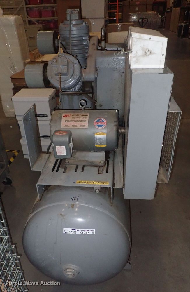 image for item GF9607 Ingersoll Rand T30 air compressor