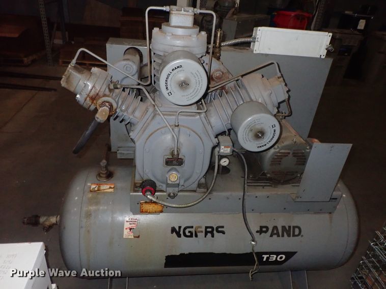 image for item GF9607 Ingersoll Rand T30 air compressor