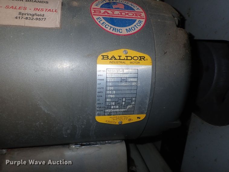 image for item GF9607 Ingersoll Rand T30 air compressor