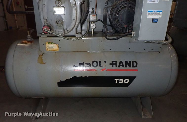 image for item GF9608 Ingersoll Rand T30 air compressor