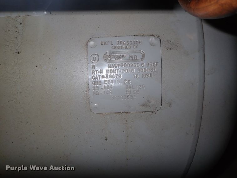 image for item GF9608 Ingersoll Rand T30 air compressor