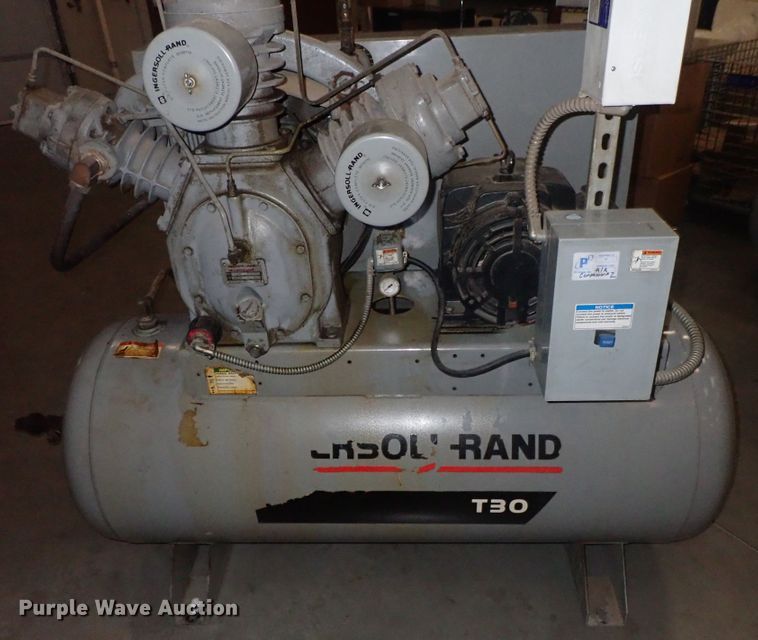 image for item GF9608 Ingersoll Rand T30 air compressor