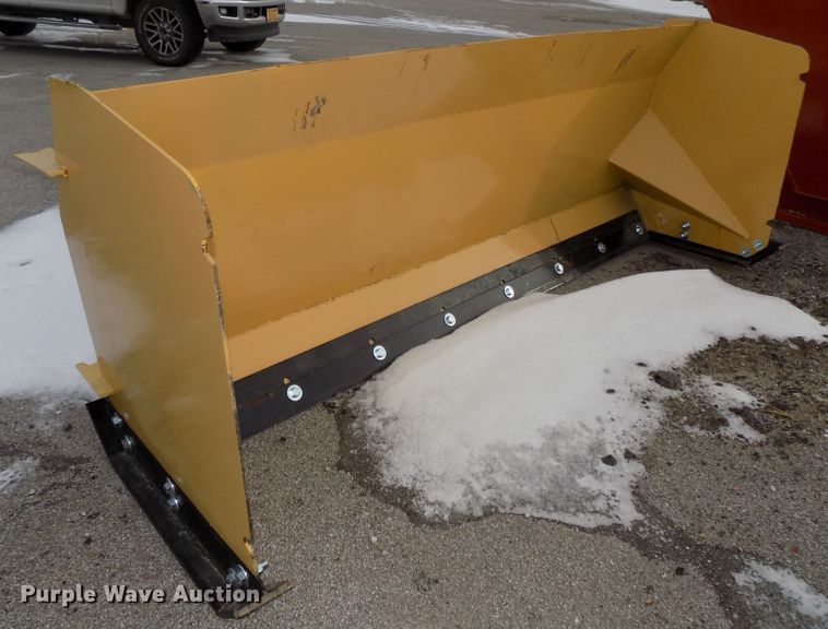 image for item H1251 92"W skid steer snow pusher