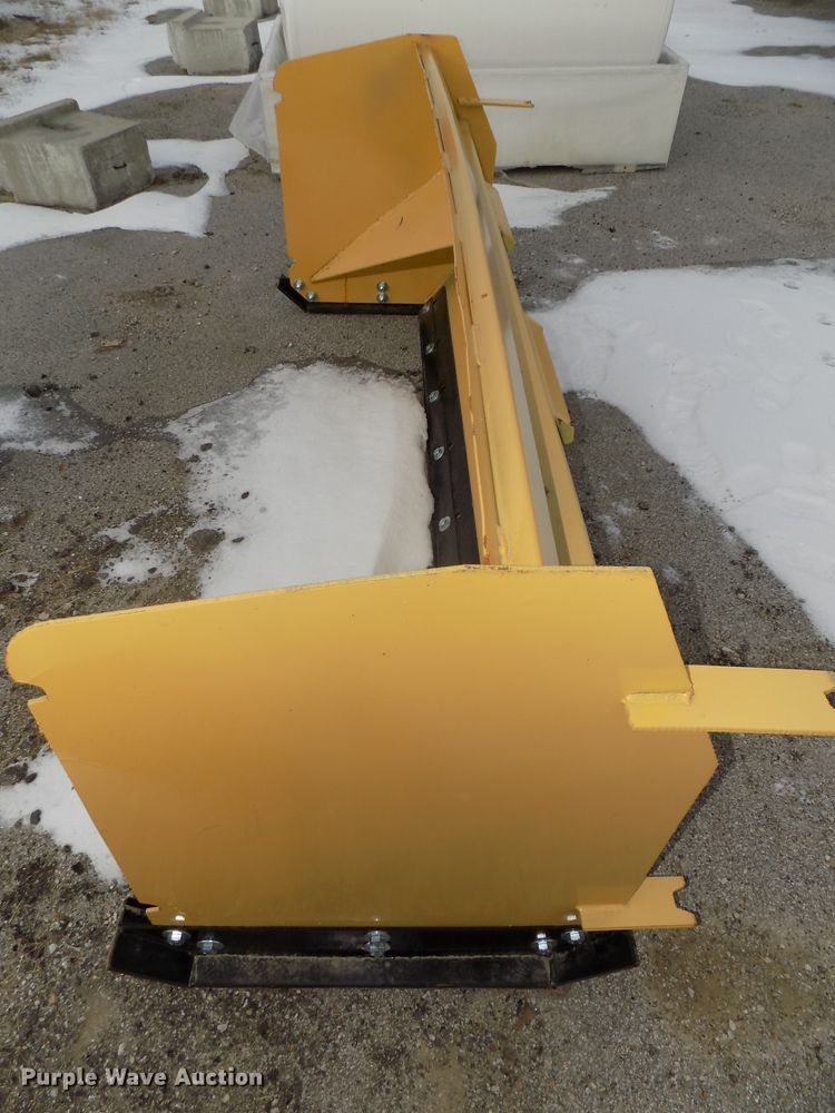 image for item H1251 92"W skid steer snow pusher