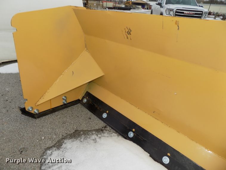 image for item H1251 92"W skid steer snow pusher