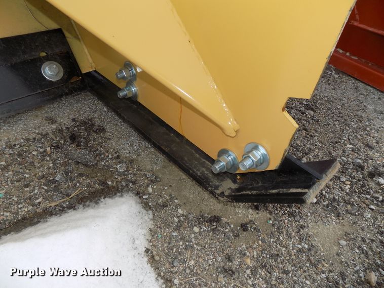 image for item H1251 92"W skid steer snow pusher