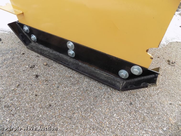 image for item H1251 92"W skid steer snow pusher