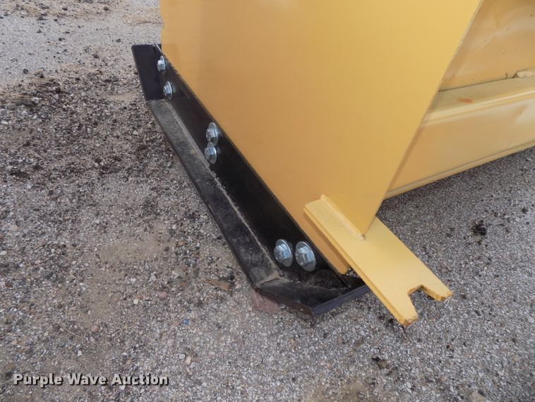 image for item H1251 92"W skid steer snow pusher