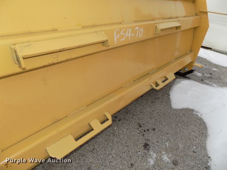 image for item H1251 92"W skid steer snow pusher