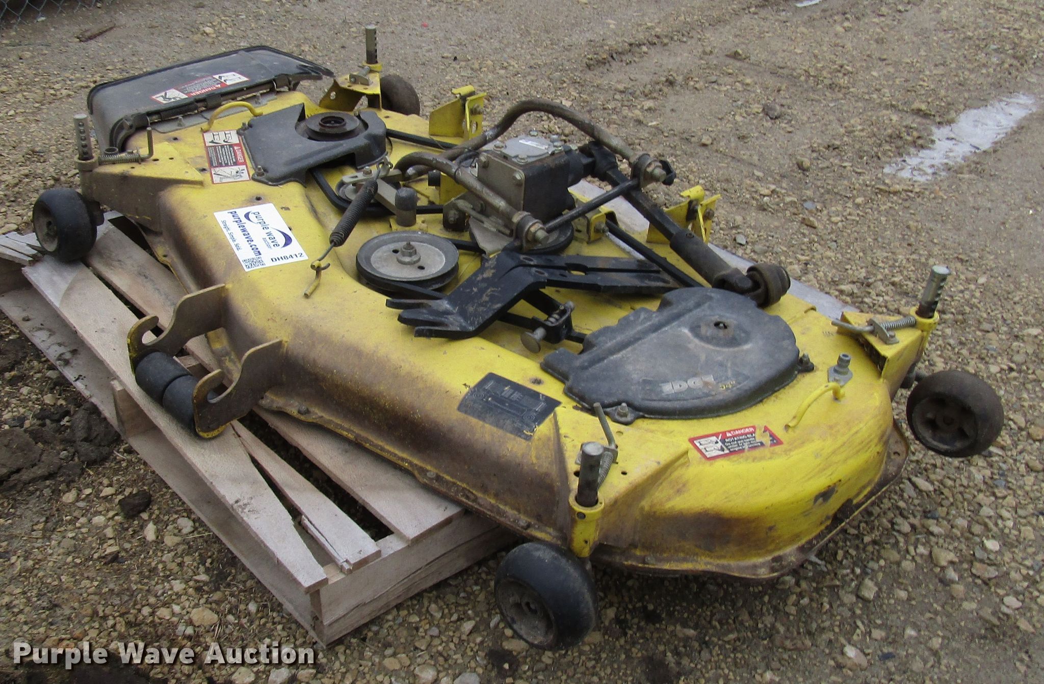 2008 John Deere 54C mower deck in Abilene, KS Item DH8412 sold