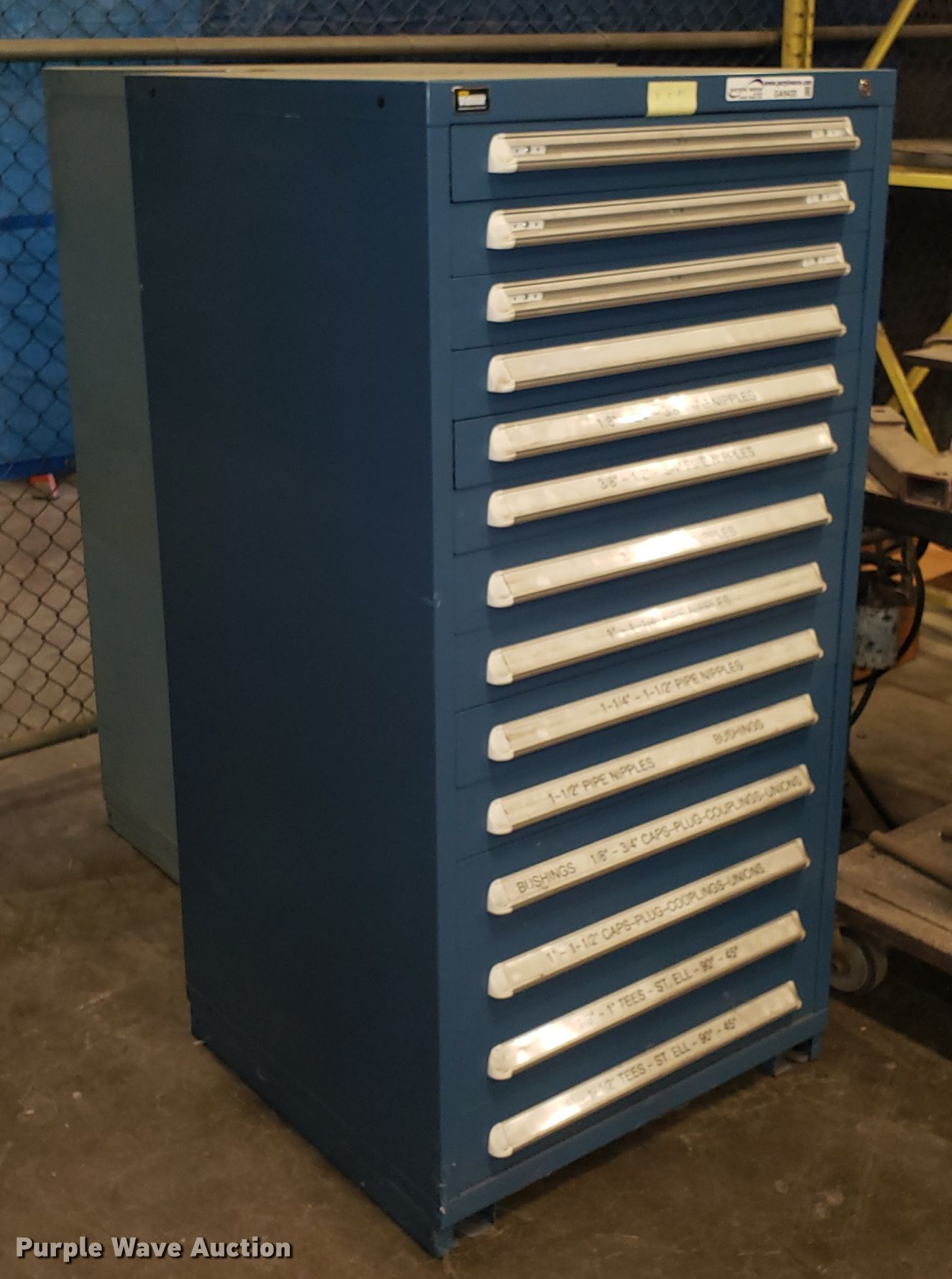 (2) Stanley Vidmar bins in Kansas City, MO Item GA9420 sold Purple Wave