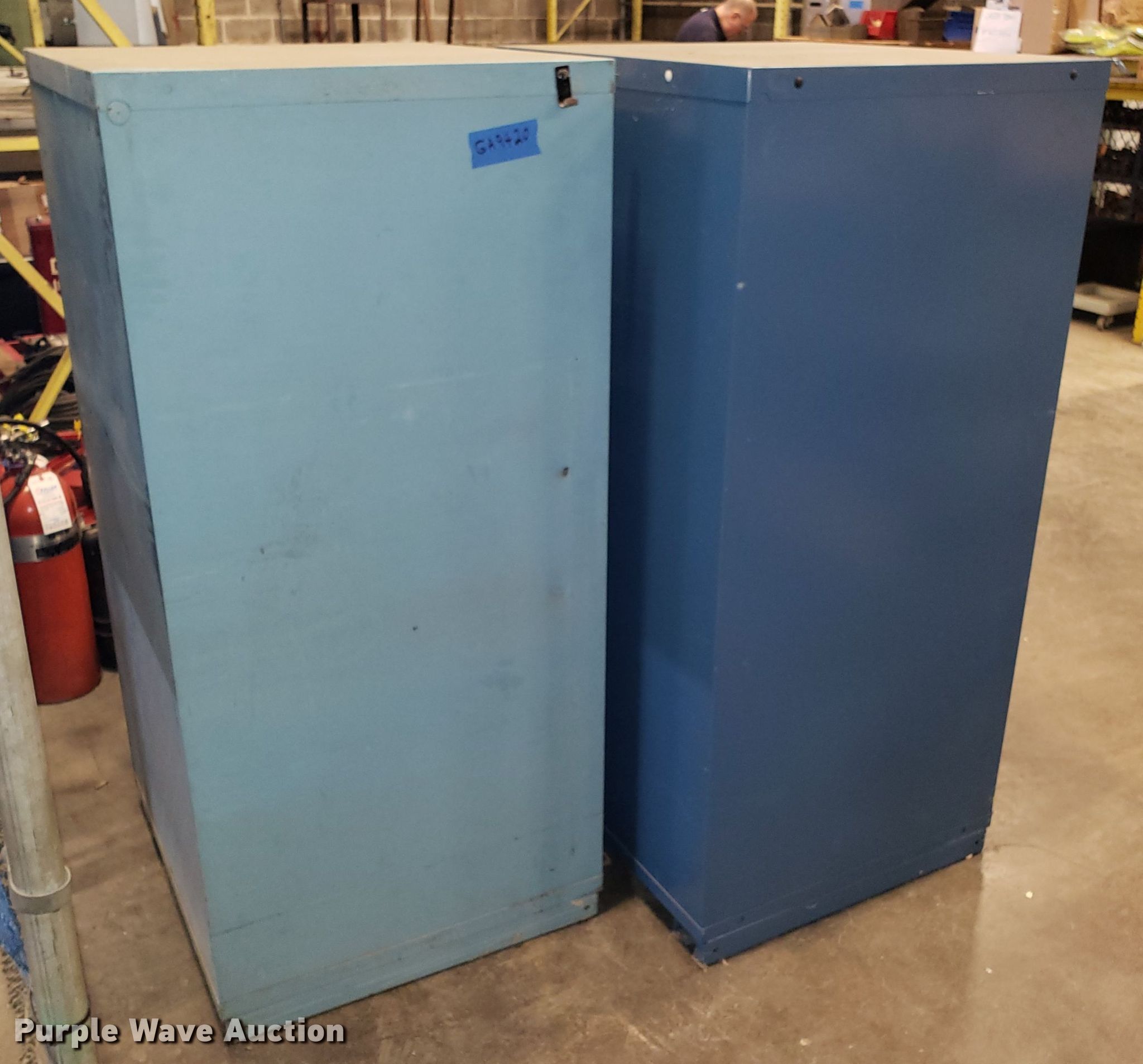 (2) Stanley Vidmar bins in Kansas City, MO Item GA9420 sold Purple Wave