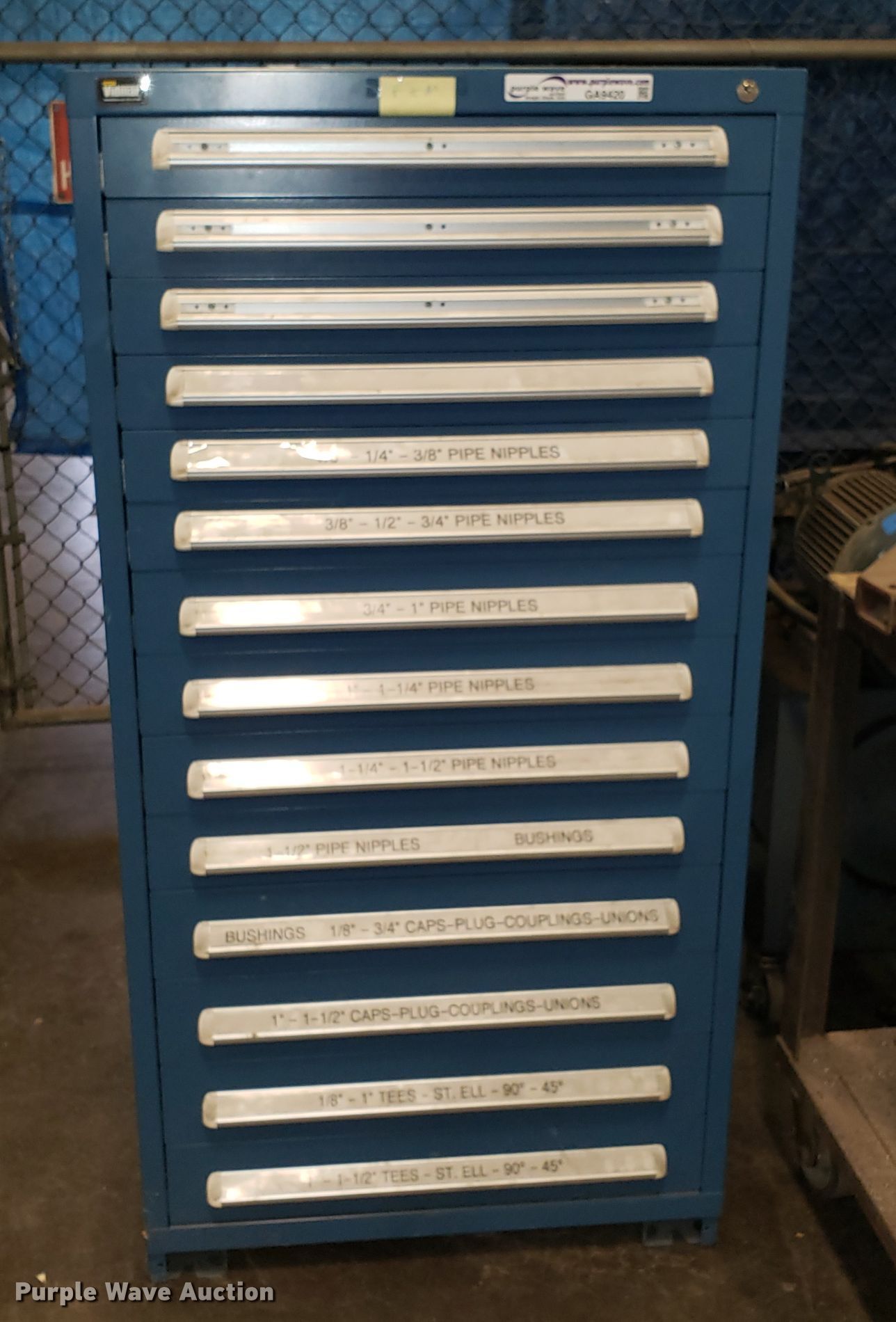 (2) Stanley Vidmar bins in Kansas City, MO Item GA9420 sold Purple Wave