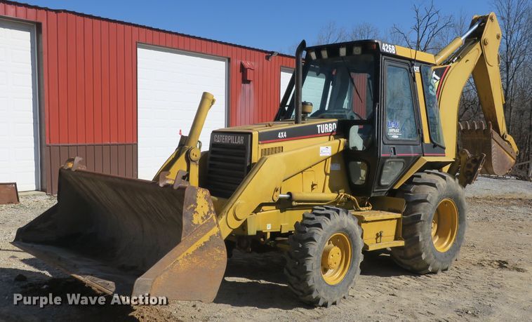 image for item DB10054 1994 Caterpillar 426B backhoe