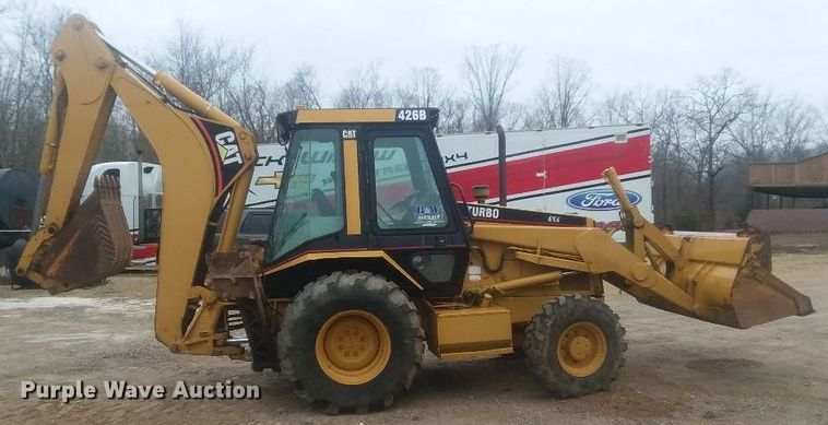 image for item DB10054 1994 Caterpillar 426B backhoe