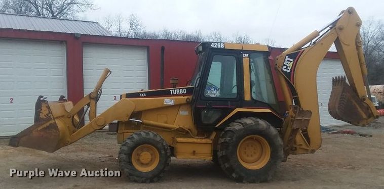 image for item DB10054 1994 Caterpillar 426B backhoe