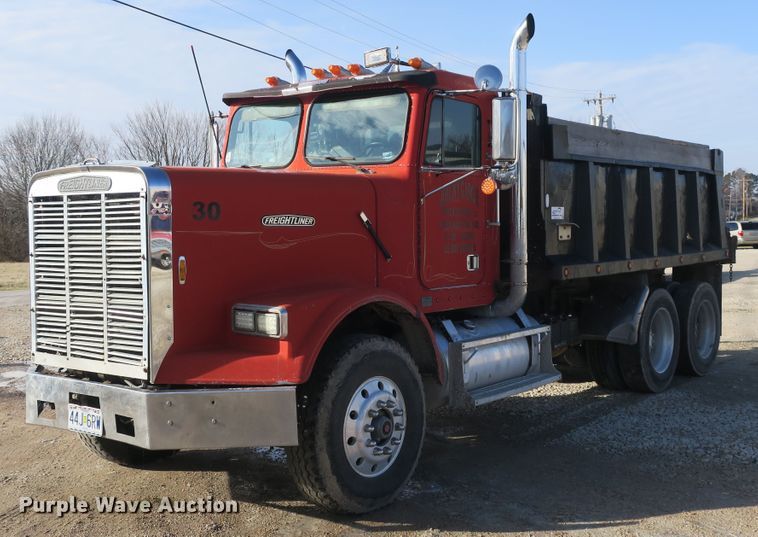 image for item DB10067 1986 Freightliner FLC dump truck