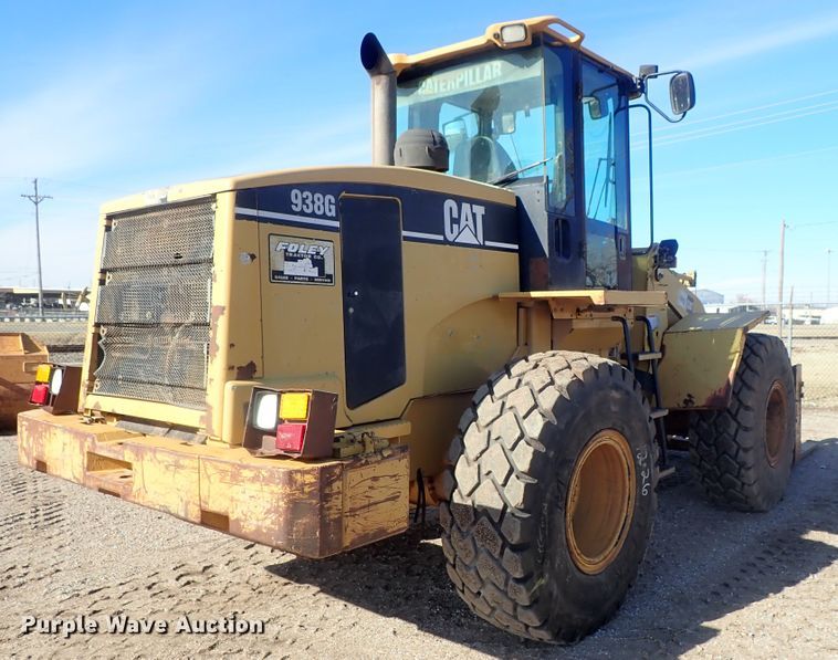 image for item DC3355 1998 Caterpillar 938G wheel loader