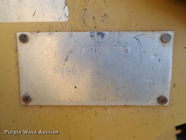 image for item DC3355 1998 Caterpillar 938G wheel loader