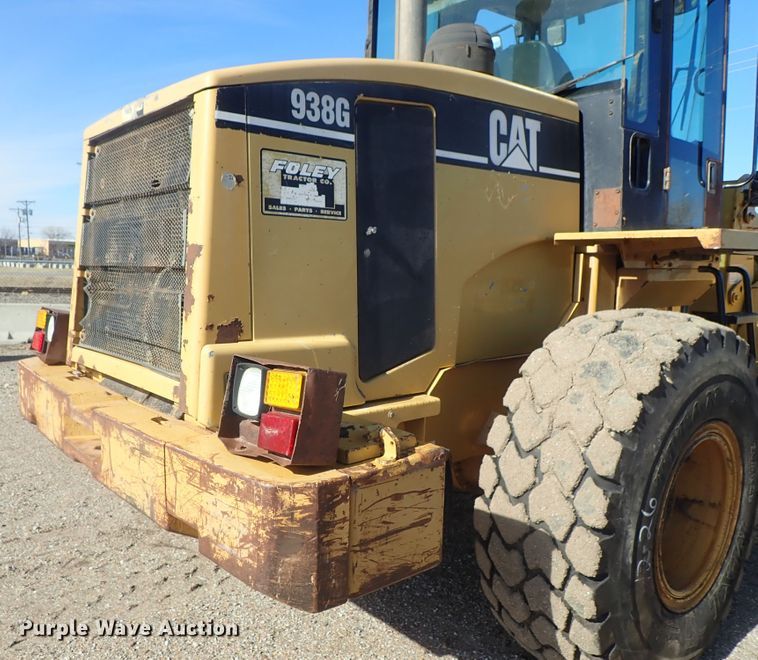 image for item DC3355 1998 Caterpillar 938G wheel loader