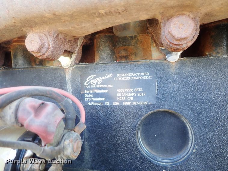 image for item DC3356 1997 Ingersoll Rand SD-115F single drum vibratory roller