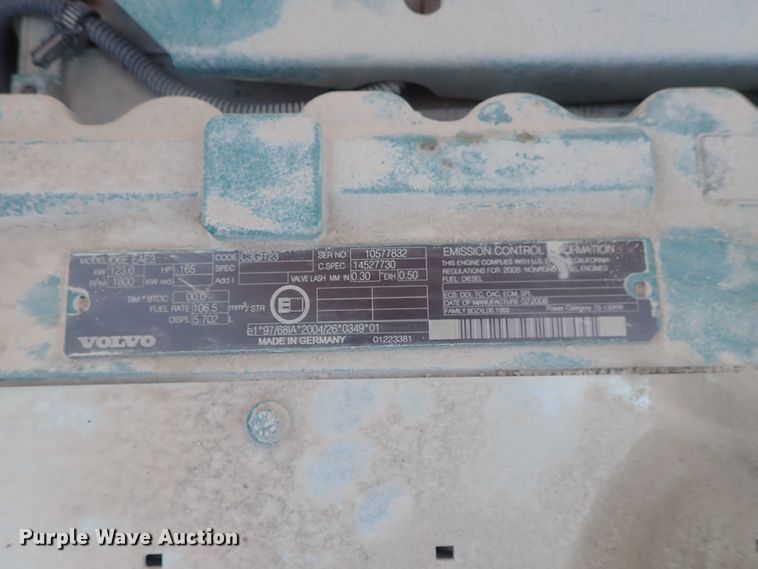 image for item DC3361 2010 Volvo EC210CL HD excavator