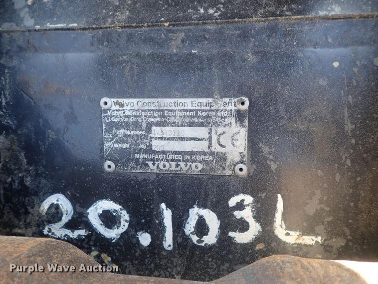 image for item DC3361 2010 Volvo EC210CL HD excavator