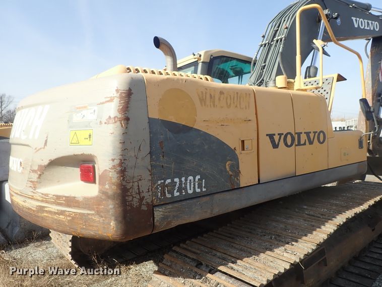 image for item DC3361 2010 Volvo EC210CL HD excavator