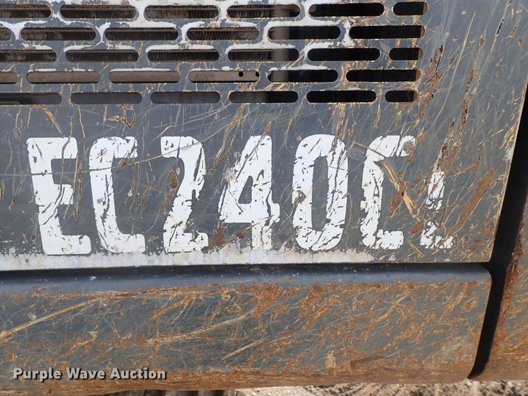 image for item DC3364 2007 Volvo EC240CLQC excavator