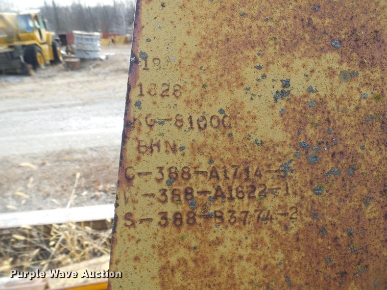 image for item DD1967 Rome angle dozer blade