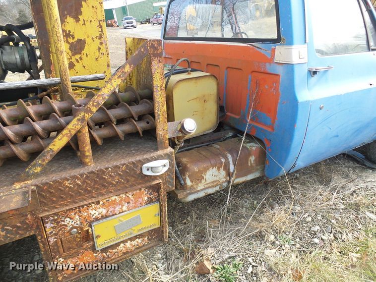 image for item DD1968 Mobile B40 drilling rig bed