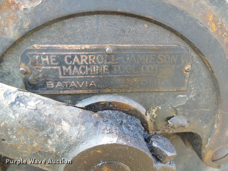 image for item DD1971 Carroll Jameson lathe