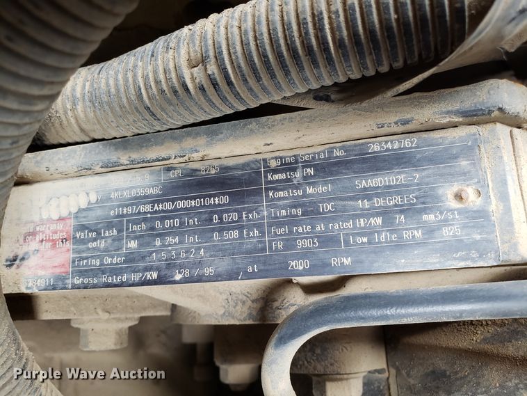 image for item DD2654 2005 Komatsu WA200-5 wheel loader