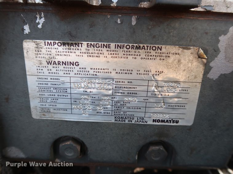 image for item DH0838 1999 Komatsu PC400LC-6LK excavator