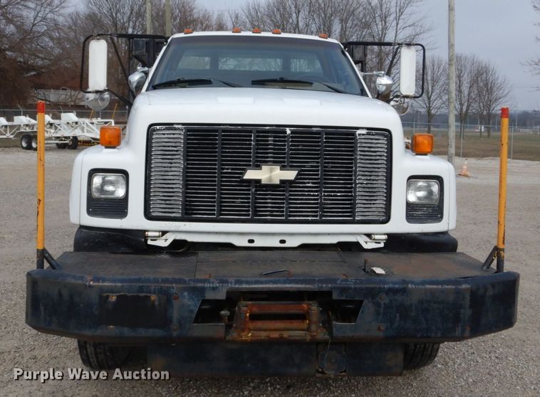 image for item DH5078 1994 Chevrolet Kodiak C6500 flatbed truck