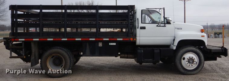 image for item DH5078 1994 Chevrolet Kodiak C6500 flatbed truck