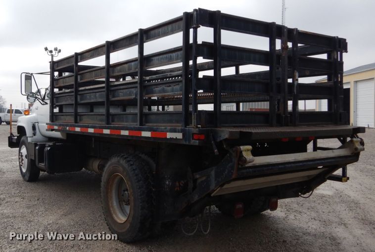 image for item DH5078 1994 Chevrolet Kodiak C6500 flatbed truck