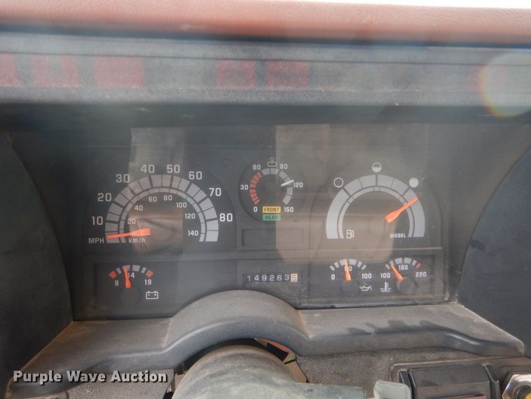 image for item DH5078 1994 Chevrolet Kodiak C6500 flatbed truck