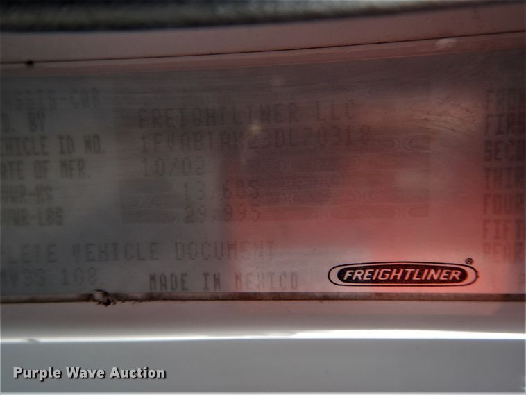 image for item DH5079 2003 Freightliner FL70 bucket truck