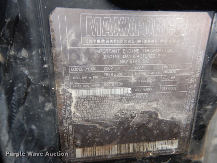 image for item DH5080 2011 International 4400 forestry bucket truck